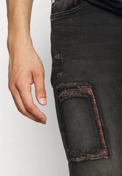 INDICODE JEANS SAVAGE - Jeans Skinny - Vintage Black -INDICODE Boutique 1cd0d06524ec4903a3f59a32ee82b198