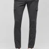 INDICODE JEANS SUPER STRETCH ECKHART - Pantalon Cargo - Charcoal Mix