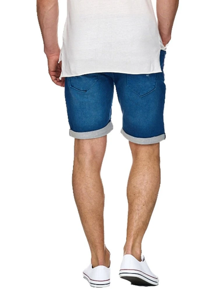 INDICODE JEANS Short En Jean - Blue 2 INDICODE JEANS Short En Jean - Blue â Image 2