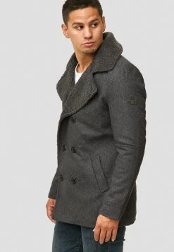 INDICODE JEANS BASIRE - Manteau Classique - Raven -INDICODE Boutique 1db3556c9c714d559f4af113e732b593