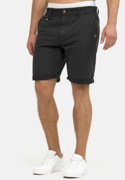 INDICODE JEANS CASUAL FIT - Short - Mottled Black -INDICODE Boutique 1e478e12bdd44d9db1bfa23e4aa055bd