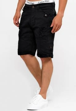 INDICODE JEANS BOSA - Short - Black -INDICODE Boutique 1e9f1602bc7e4910987e475a2f45de33