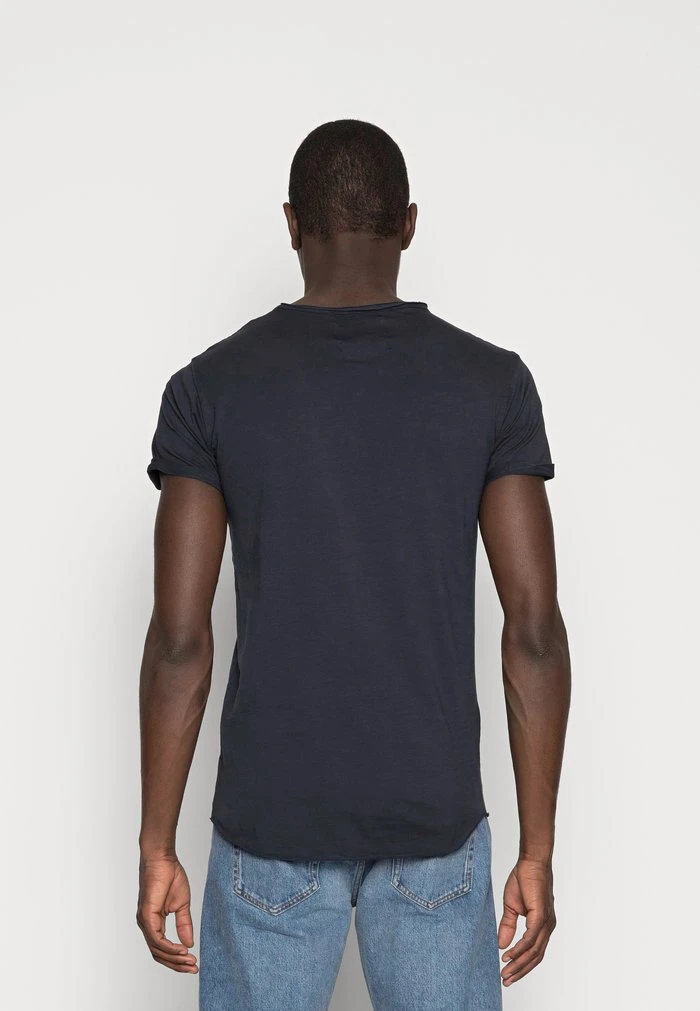 INDICODE JEANS ALAIN - T-shirt Basique - Navy 3 INDICODE JEANS ALAIN - T-shirt Basique - Navy – Image 3