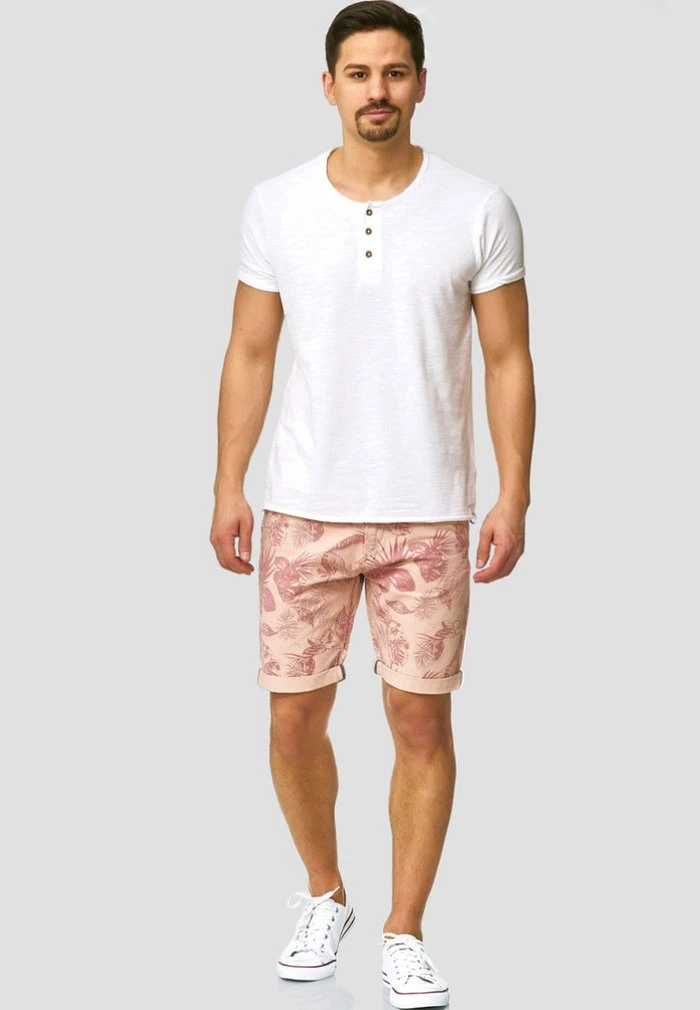 INDICODE JEANS Short - Cameo Rose 2 INDICODE JEANS Short - Cameo Rose – Image 2