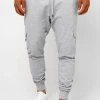 INDICODE JEANS BENDNER - Pantalon Cargo - Lt Grey Mix