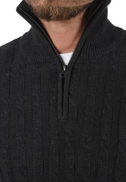 INDICODE JEANS IDPAULO - Pullover - Charcoal Mix -INDICODE Boutique 20cd30c2b8f54d7ab8e649028e85935e