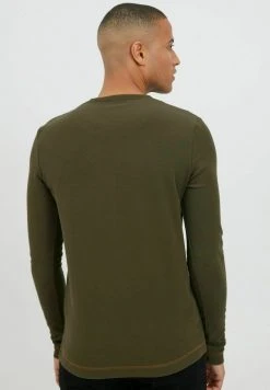 INDICODE JEANS IDAMBROSIUS - T-shirt à Manches Longues - Army -INDICODE Boutique 20e5977118594789864f9abf6e516113