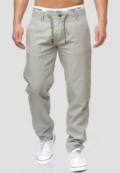 INDICODE JEANS BOULWARE - Pantalon Classique - Lt Grey