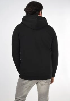 INDICODE JEANS IDBARNHILL - Sweat à Capuche Zippé - Black -INDICODE Boutique 21fe038263a34f8b969c597dc44b0ff9