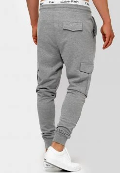 INDICODE JEANS BENDNER - Pantalon Cargo - Grey Mix -INDICODE Boutique 220f8e6fd8674d60b8d8603910555240