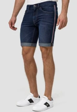 INDICODE JEANS Short En Jean - Dark Blue