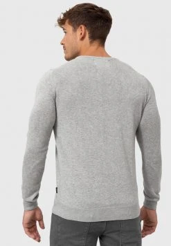 INDICODE JEANS Sweatshirt - Light Grey Mix -INDICODE Boutique 229cefd6524447699e83947eaa761e8b