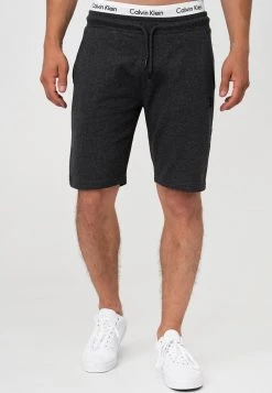 INDICODE JEANS ECKERD - Short - Charcoal Mix