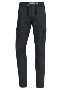 INDICODE JEANS BROADWICK - Pantalon Cargo - Black -INDICODE Boutique 23262111567f40cb93ffeed5727f2347