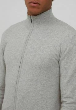 INDICODE JEANS IDBADI - Gilet - Grey Mix -INDICODE Boutique 240efcd6b74e438a88db6b6ff0b13778