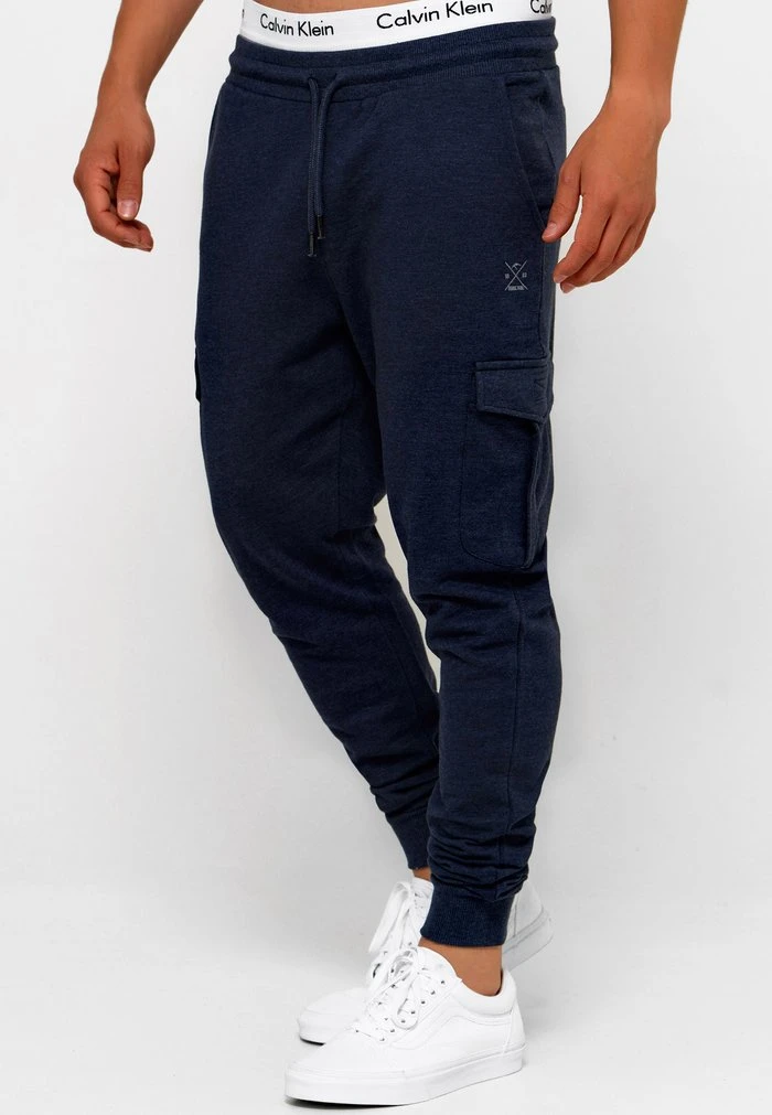 INDICODE JEANS DIEGO - Pantalon De Survêtement - Navymix 1 INDICODE JEANS DIEGO - Pantalon De Survêtement - Navymix