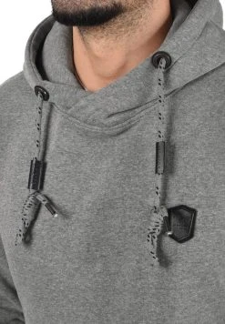 INDICODE JEANS IDBARNEYS - Sweat à Capuche - Grey Mix -INDICODE Boutique 2680ac74f54d472ab98c911c89a7272a