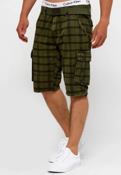 INDICODE JEANS BLIXT - Short - Army Check 9 INDICODE JEANS BLIXT - Short - Army Check -INDICODE Boutique 271337d2ad3c4c28b7772b32fb24b0c7
