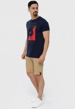 INDICODE JEANS T-shirt Imprimé - Navy -INDICODE Boutique 290d67f7573b4d8797f701da3be5a730