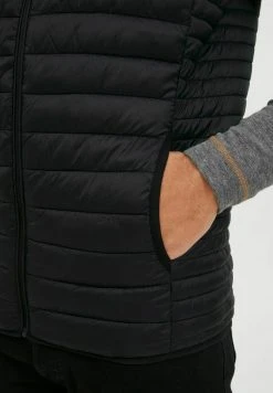 INDICODE JEANS IDDAVIDE - Veste Sans Manches - Black -INDICODE Boutique 297b247d75874a71a24bf2dea27bc0db