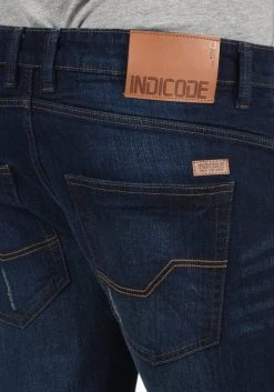 INDICODE JEANS IDQUENTIN - Short En Jean - Dark Blue -INDICODE Boutique 2a94cf29f0a04a2aba9045a009e4fd7b