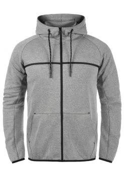 INDICODE JEANS IDNAGAGAMI - Sweat à Capuche Zippé - Grey Mix -INDICODE Boutique 2b0f289d7bd4483c83cdcc87bf06eb40