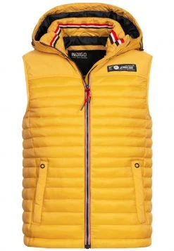 INDICODE JEANS Veste Sans Manches - Lemon Pie -INDICODE Boutique 2b2a63ab78bb4e3788ed703c858f0367