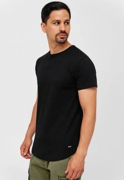 INDICODE JEANS 3 PACK - T-shirt Basique - Black -INDICODE Boutique 2c67676ecc724b73b5d0a1ac77f9684f