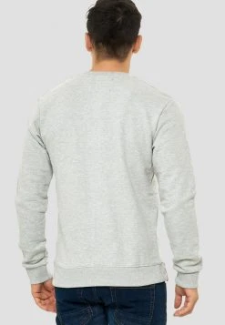 INDICODE JEANS BEECHEN - Sweatshirt - Grey -INDICODE Boutique 2c93f3958cc74585a1aab3636e2ef21b