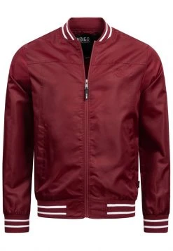INDICODE JEANS MANOS - Blouson Bomber - Bordeaux -INDICODE Boutique 2ce50f7d432641b2b8726e2675c1b942