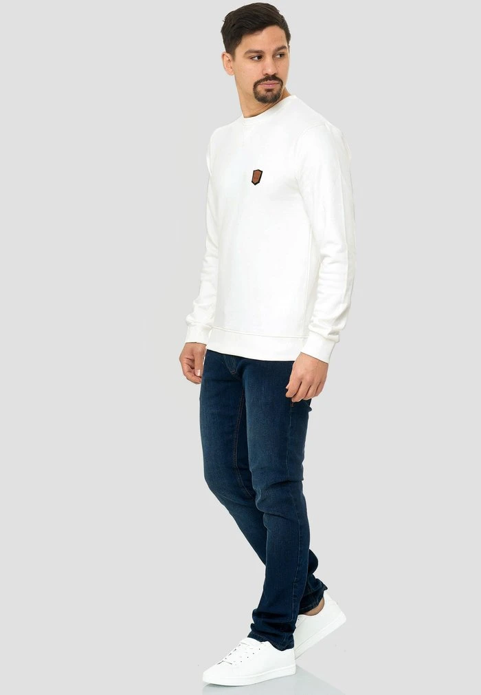 INDICODE JEANS BEECHEN - Sweatshirt - Offwhite 2 INDICODE JEANS BEECHEN - Sweatshirt - Offwhite – Image 2