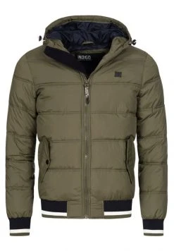 INDICODE JEANS REGULAR FIT - Veste D'hiver - Dark Green -INDICODE Boutique 2e354f609b04465b9e618178767b0d4c