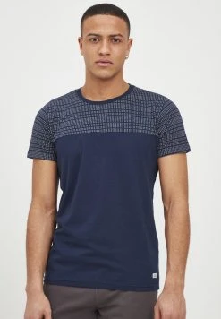 INDICODE JEANS IDROSTO - T-shirt Imprimé - Navy