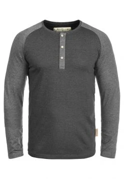 INDICODE JEANS IDWINSTON - T-shirt à Manches Longues - Charcoal -INDICODE Boutique 311eff025f9a48c5aafad8bb362ab081