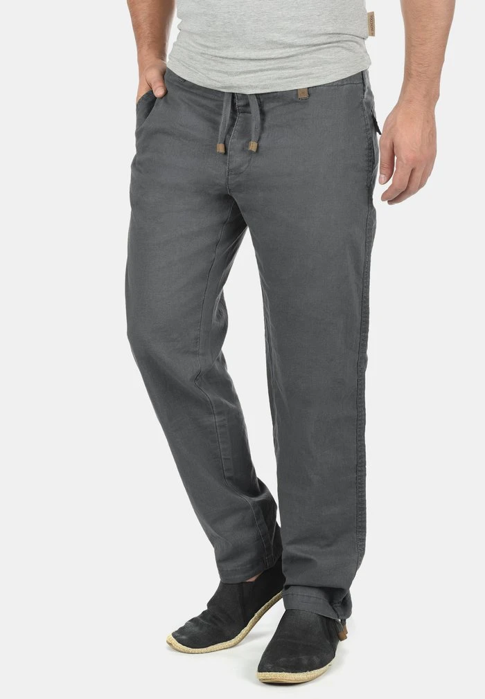 INDICODE JEANS IDIVES - Pantalon Classique - Grey 1 INDICODE JEANS IDIVES - Pantalon Classique - Grey