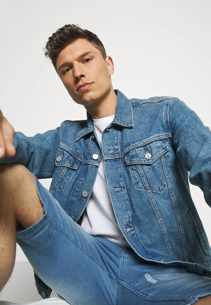 INDICODE JEANS COMMERCIAL KEN HOLES - Short En Jean - Blue Wash 4 INDICODE JEANS COMMERCIAL KEN HOLES - Short En Jean - Blue Wash – Image 4