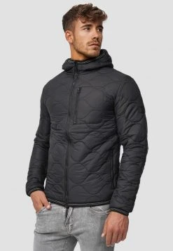 INDICODE JEANS Veste Mi-saison - Black