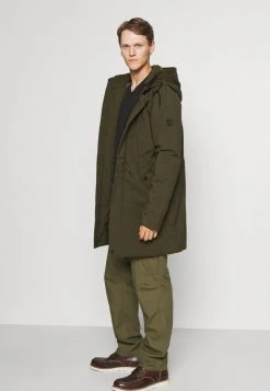 INDICODE JEANS PETERSON - Parka - Army -INDICODE Boutique 35273bd4201a485db494e3f7e451075a