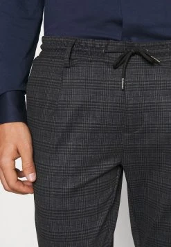 INDICODE JEANS EBERLEIN WITH ROLLED UP - Pantalon Classique - Macan Grey -INDICODE Boutique 35349dfda02f406e82927f7197963905