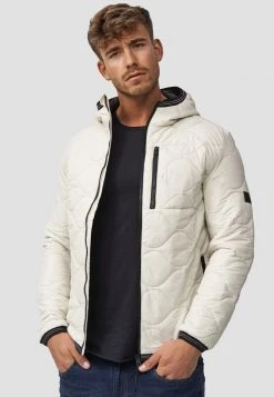 INDICODE JEANS Veste Mi-saison - White Asparagus