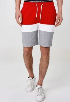 INDICODE JEANS PAUL - Short - Goji Berry