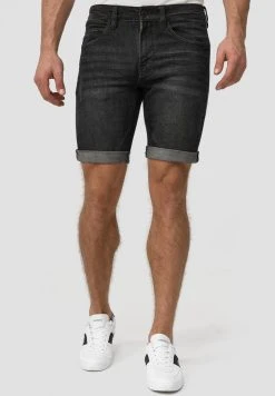 INDICODE JEANS Short En Jean - Black