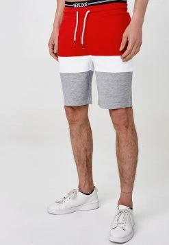 INDICODE JEANS PAUL - Short - Goji Berry -INDICODE Boutique 37b138be0d454a358c2836d738eb10d4