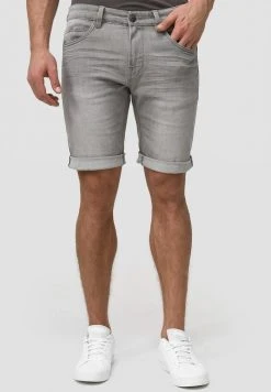 INDICODE JEANS Short En Jean - Gray