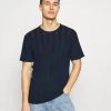 INDICODE JEANS ATKINSON - T-shirt Basique - Navy