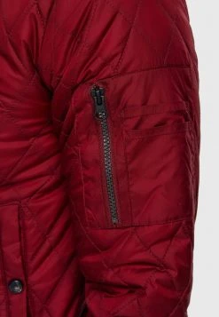 INDICODE JEANS NOVAK - Veste Mi-saison - Bordeaux -INDICODE Boutique 38505ce2e3a2401aafc3772ef6fa2882