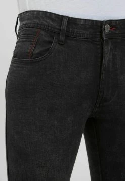 INDICODE JEANS IDGIULIO - Jean Slim - Vintage Black -INDICODE Boutique 3ade6cadac4a47f79432935ec5c189f7