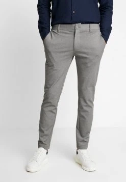INDICODE JEANS KOLDING - Pantalon Classique - Grey Mix