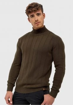 INDICODE JEANS ASPEN - Pullover - Army -INDICODE Boutique 3dafa3a156064f5aabb3a783516d143c