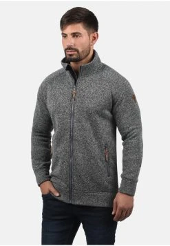 INDICODE JEANS IDLUKIN - Sweat à Capuche Zippé - Grey Mix